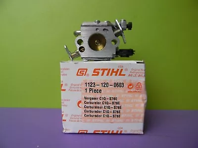 Oem Carburetor For Stihl Ms250 Zama Chainsaw # 1123 120 0603  C1q-s76e--- Up1124 • $40.95