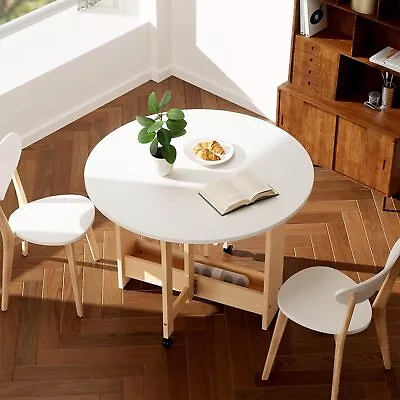 Folding Dining Table Multifunctional Convertible Pace Saving Extendable Table • $252.99