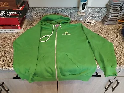 Vtg Xbox One Day One 2013 Full Zip Hoodie Sz L Green New • $120