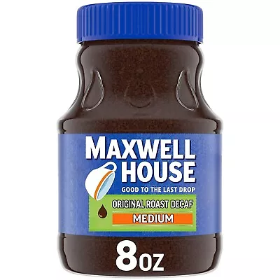 Maxwell House The Original Roast Decaf Instant Coffee (8 Oz Jar) (2 Jar) • $18.99