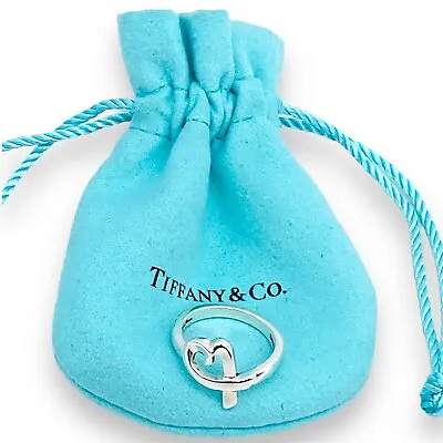 £118 • Buy Tiffany & Co Paloma Picasso Loving Heart Ring - Tiffany Heart Ring