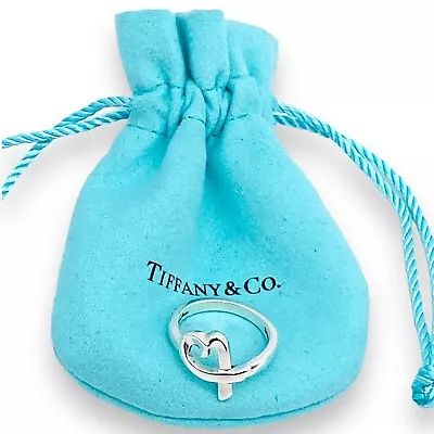 £118 • Buy Tiffany & Co Paloma Picasso Loving Heart Ring - Tiffany Heart Ring