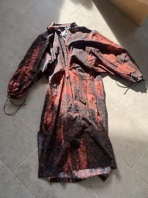 £236.55 • Buy Acne Studios FW 2021 Runway Dress Dolina Floral Oversized Cotton Print Size 36