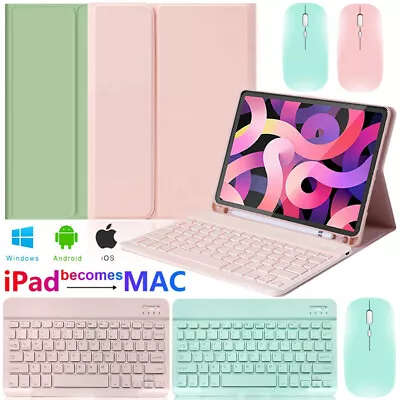 $19.99 • Buy Bluetooth Keyboard Case Cover With Mouse For IPad 5/6/7/8/9th Gen Air 4/3/2 Pro
