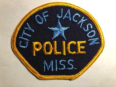 Jackson Mississippi Police Patch ~ Obsolete • $9.75