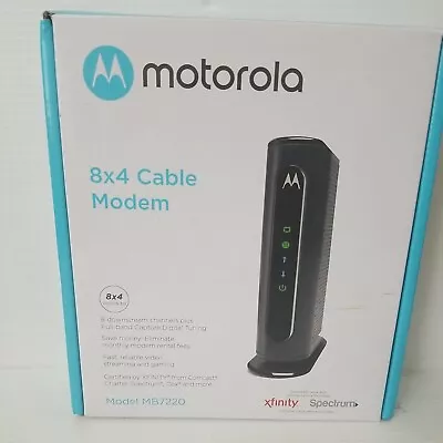 MOTOROLA MB7220 8x4 Cable Modem 343 Mbps DOCSIS 3.0 For Comcast XFINITY Cox TWC • $16