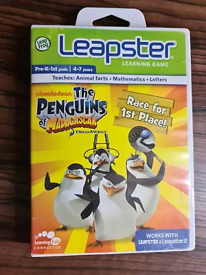 Leapster Learning Game: The Penguins Of Madagascar. Works With Leapster 1 And 2 • $12.90