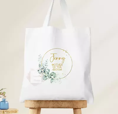 £7.25 • Buy Personalised Bride Tote Bag Bridal Party Gifts Wedding Day Bride To Be Gifts Bag