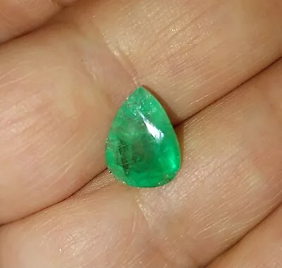 Natural Cut Green EMERALD 3.4 Ct • $49.80