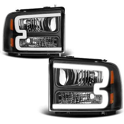 OEM LED DRL Headlights For 2005-2007 Ford F250 F350 F450 F550 Super Duty LH+RH • $74.99