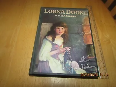 Lorna Doone By R. D Blackmore (1921 Hardcover) Madge Bellamy Edition • $10