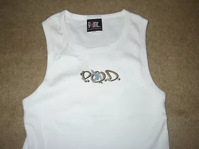 Vintage POD Payable On Death BIRD Tank Top Shirt Mens OSFA RARE Unworn Giant • $17.76