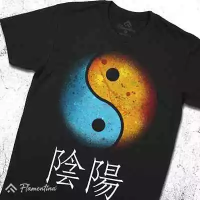 Yin And Yang T-Shirt Asian Chinese Symbol Sign Yoga Cosmos Peace Colorful P639 • £11.99