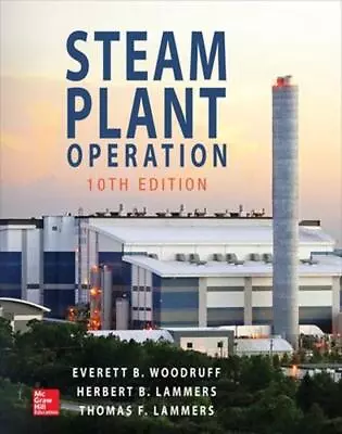 Steam Plant Operation By Everett Woodruff (English) Hardcover Book • $147.53