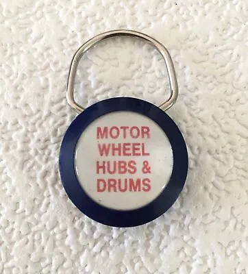 Vintage Keychain MOTOR WHEEL HUBS & DRUMS Key Ring Detachable Fob • $13.95