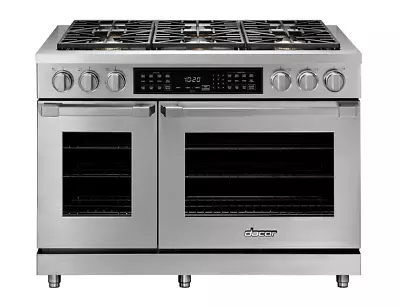 Dacor Professional 48  Freestanding Professional Dual Fuel Range - HDPR48SNG • $7000