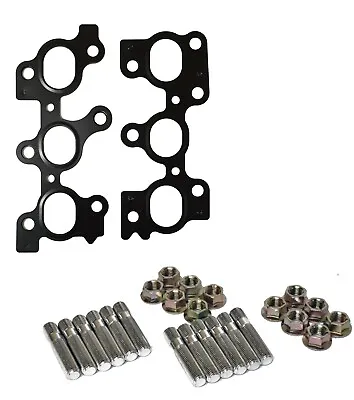 Exhaust Manifold Stud Nut Kit With OE Exhaust Gaskets For Toyota Aristo 2JZ • $80.88