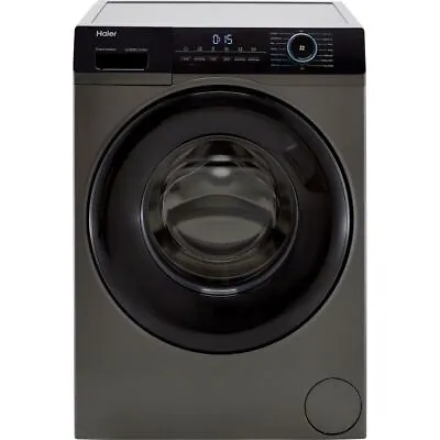 £499 • Buy Haier HW100-B14939S 10Kg Washing Machine 1400 RPM A Rated Anthracite 1400 RPM