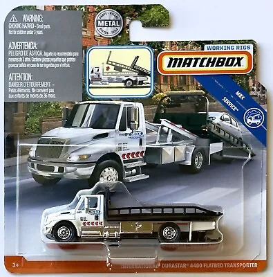 Matchbox International Durastar 4400 Flatbed Transporter MBX Service Series. • $18.49