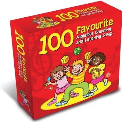 Various - 100 Favourite Alphabet Counting And Learning Songs - Various CD RWVG • £180.99