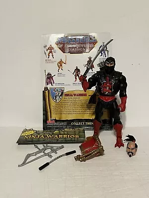 Masters Of The Universe Classics Ninja Warrior (Ninjor) Figure 2015 MOTU Mattel • $99.99