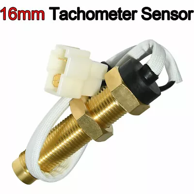 M16 Tachometer Sensor Gas/Diesel Engine Pulse Tacho Gauge For Truck Yacht Car    • $15.54