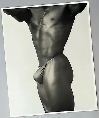 Vintage Robert Mapplethorpe Photography Black Male Model Art • $20