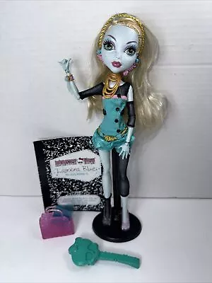 Monster High Lagoona Blue Schools Out Doll Diary Folder Purse Notebook Stand • $94.99