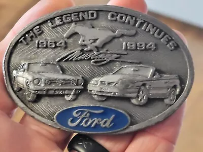 Ford Mustang Ford Motorsports 1964-1994 Limited Edition 1 Of 2500 Belt Buckle • $39.99