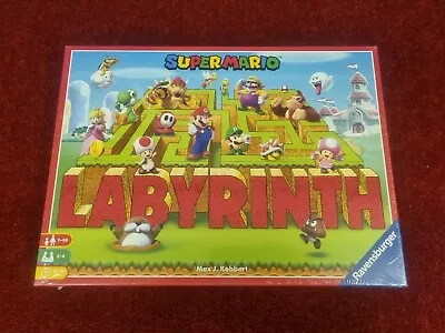 Ravensburger Supet Mario Labyrinth Game Max J.kobbert 3+ (2-4 Players) New&seale • £19.99