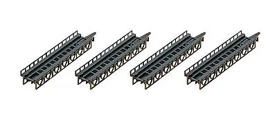 Faller Z Scale Building/Structure Kit Set Of 4 Straight Steel Girder Bridges • $33.99