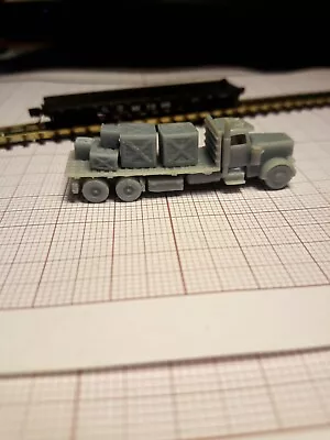 $10 • Buy Z Scale Train Miniature Flatbed Truck And Crates