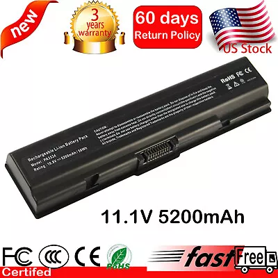 PA3534U-1BRS PA3533U Battery For Toshiba Satellite A205 A305 305 L505D 5200mAh  • $16.98