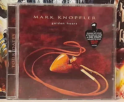 MARK KNOPFLER : Golden Heart - 1996 Stickered CD Album • £8.99