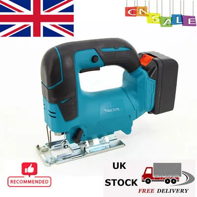 For Makita BLUE 2600spm 340W 18V LXT Cordless Jigsaw Bare Unit Saws Body Only • £58.10