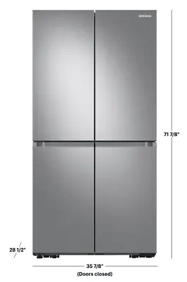 NEW Samsung RF23A9071SR 36 Inch 4-Door Flex Counter Depth Refrigerator 23cu • $1699