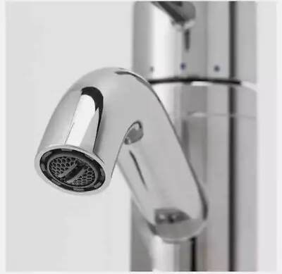 Ikea PILKÅN Wash-basin Mixer Tap Chrome-plated 204.003.37 • £49.99