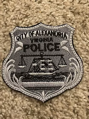 Alexandria Police Virginia Patch NEW Hook And Loop Unofficial • $7