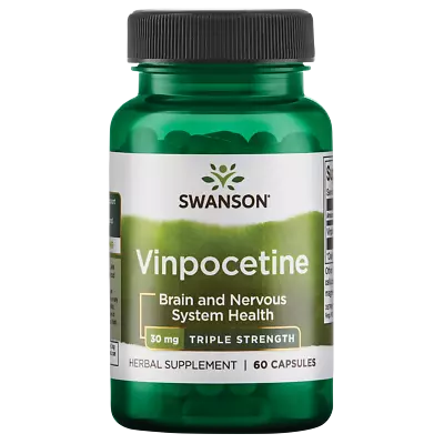 Swanson Vinpocetine - Triple Strength 30 Mg 60 Capsules • $9.35
