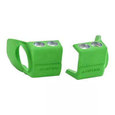 Acerbis Fork Shoe Protectors Green Fits HONDA CRF 250 450 KAWASAKI KX250F KX450F • $33.63