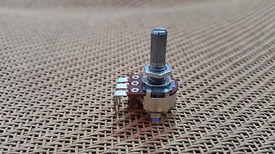 Mini B-10k Potentiometer Rotary Taper 10K PCB Solder Type Split Shaft • $0.99