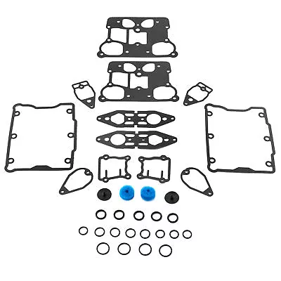 Rocker Box Gasket Cover Kit / Set 17045-99D For 1999-2017 Harley Big Twin Cam • $49.99