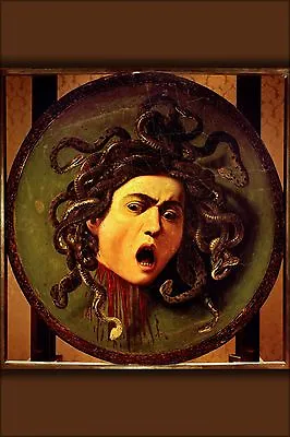 Poster Many Sizes; Medusa By Caravaggio • $160.11