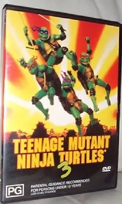 TEENAGE MUTANT NINJA TURTLES: - - PART 3 – DVD III TMNT RARE!!! Played Once • $1.99