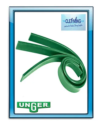 Unger Black Series Squeegee Rubber Green 10   -  Window Cleaning • £12.49