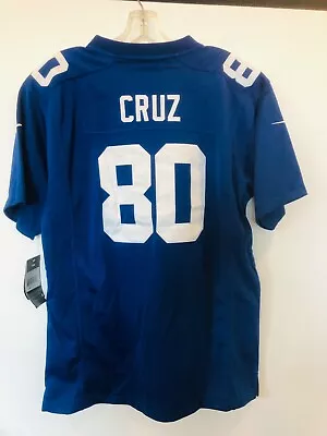 Victor Cruz Black New York Giants NFL Stitched Jersey - Youth Medium • $35.99