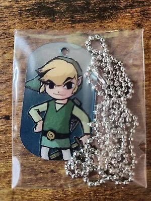 2017 Enterplay Legend Of Zelda Breath Of The Wild Link Collector Dog Tag #1 BOTW • $20.22