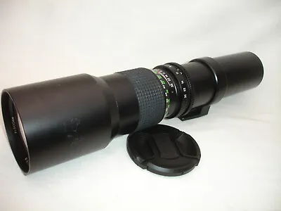 QUANTARAY 500mm F/ 8 Lens W. Tripod Adapter T Mount  Sn242383 • $29.50