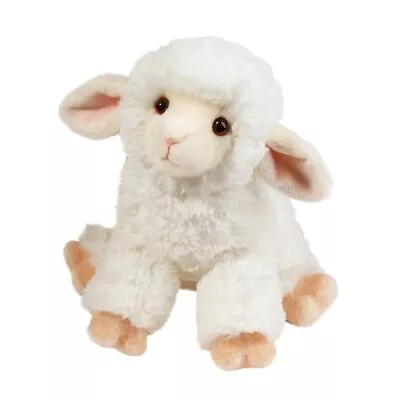 DOLLIE The Plush Soft LAMB Sheep Stuffed Animal - Douglas Cuddle Toys #4631 • $21.95
