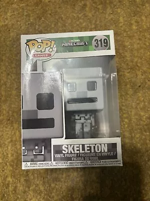 FUNKO POP! Games: Minecraft - SKELETON(319) Collectible Figure - • $16